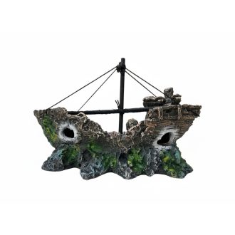 Elsüllyedt hajó  28x8x14cm (kerámia)