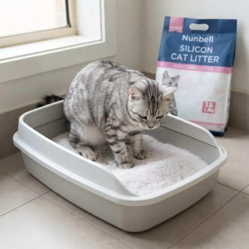 Numbell szilikonos macskaalom , barackos illatú ( 1,4kg/3,8L )